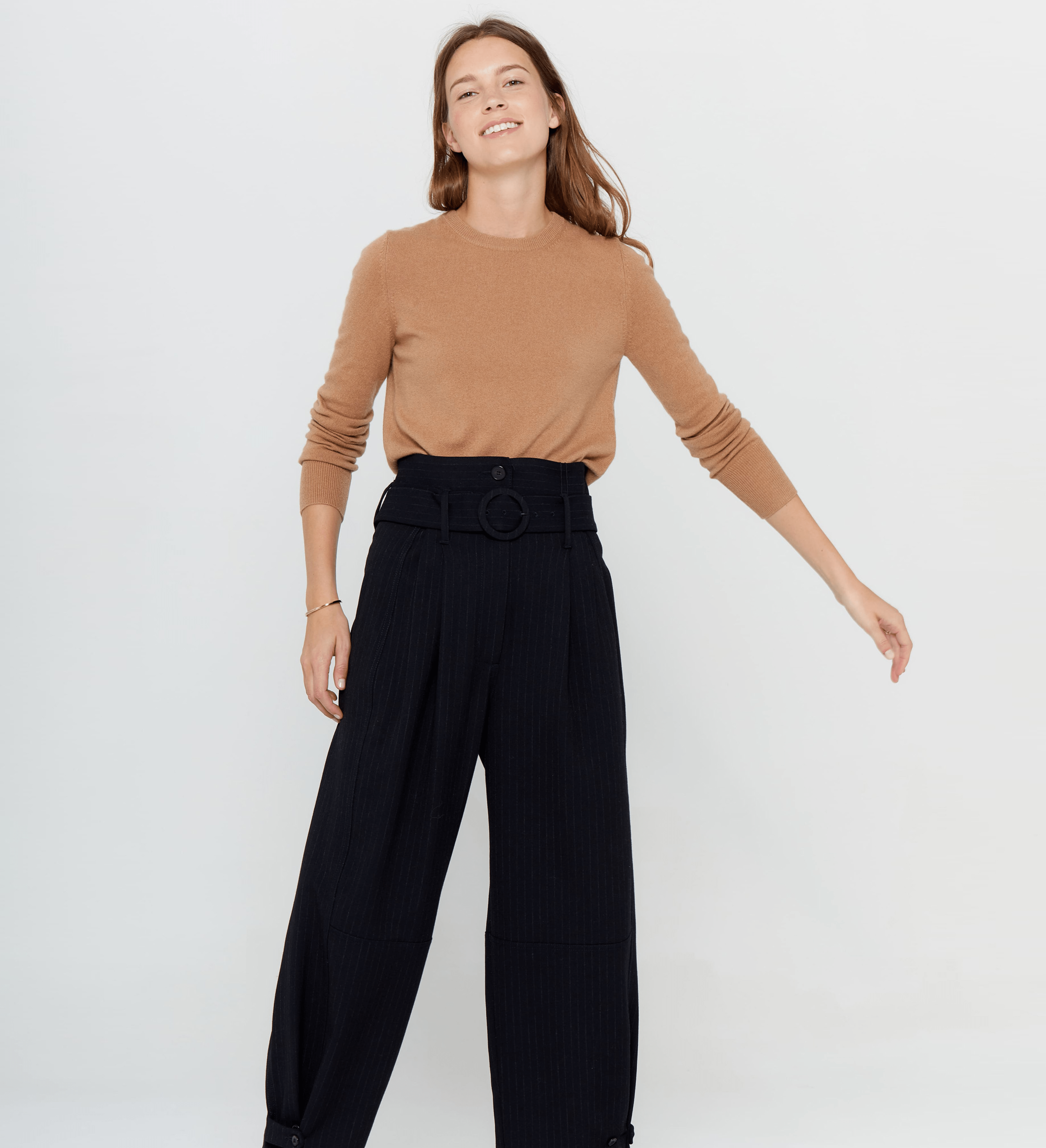 The Women’s Basic Crewneck Cashmere Sweater