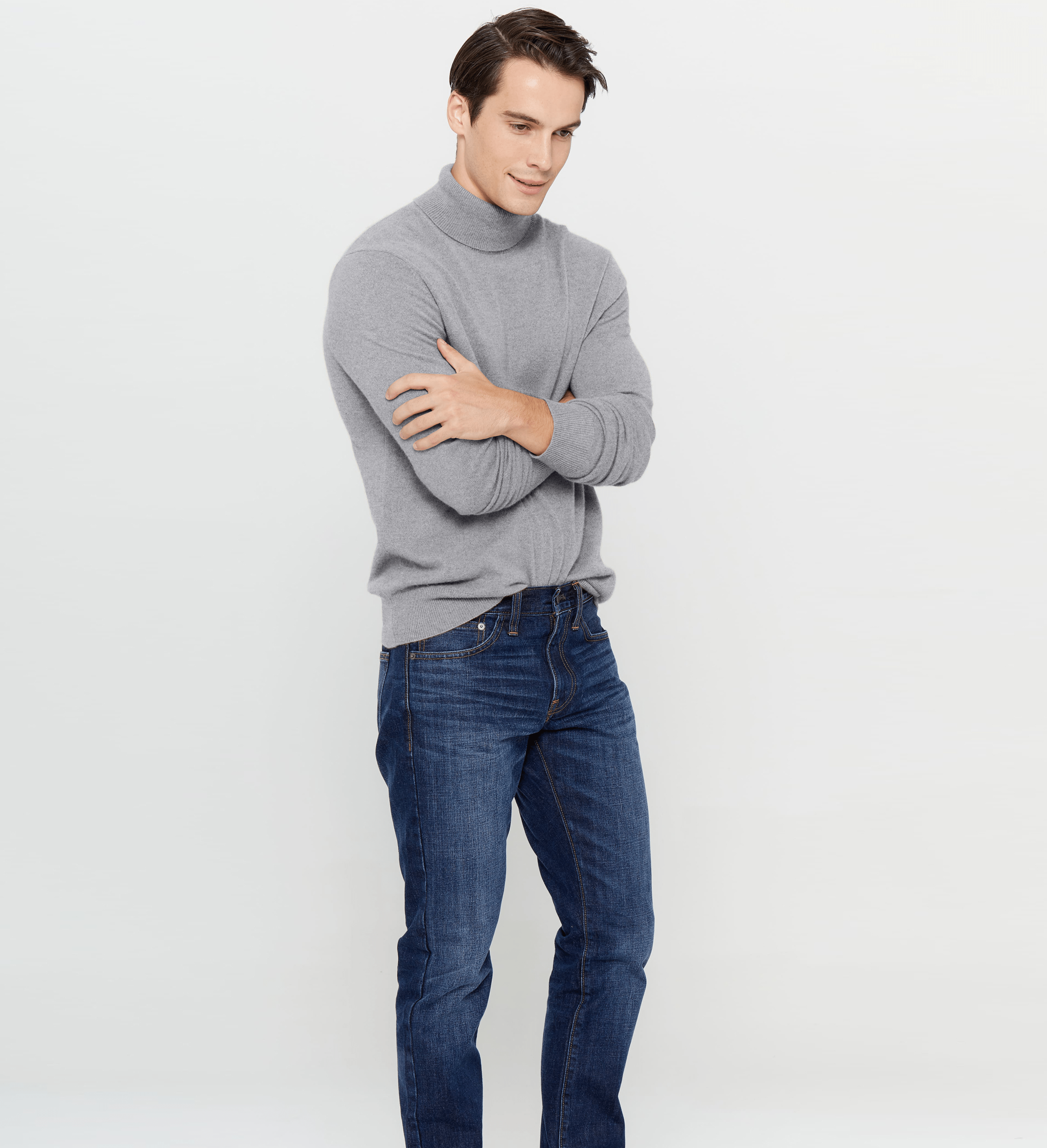 The Cashmere Turtleneck Basic Sweater