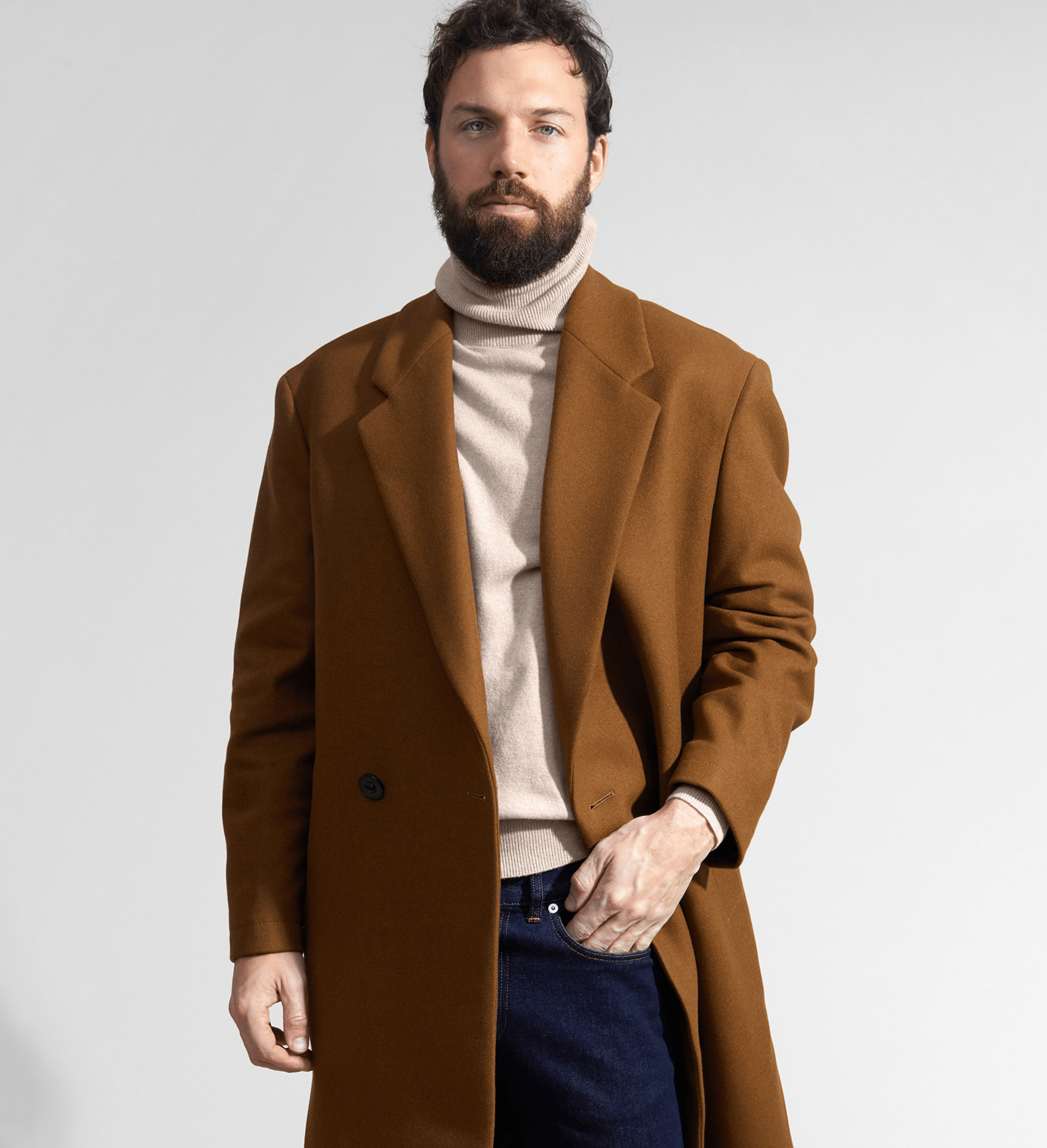 The Cashmere Turtleneck Basic Sweater