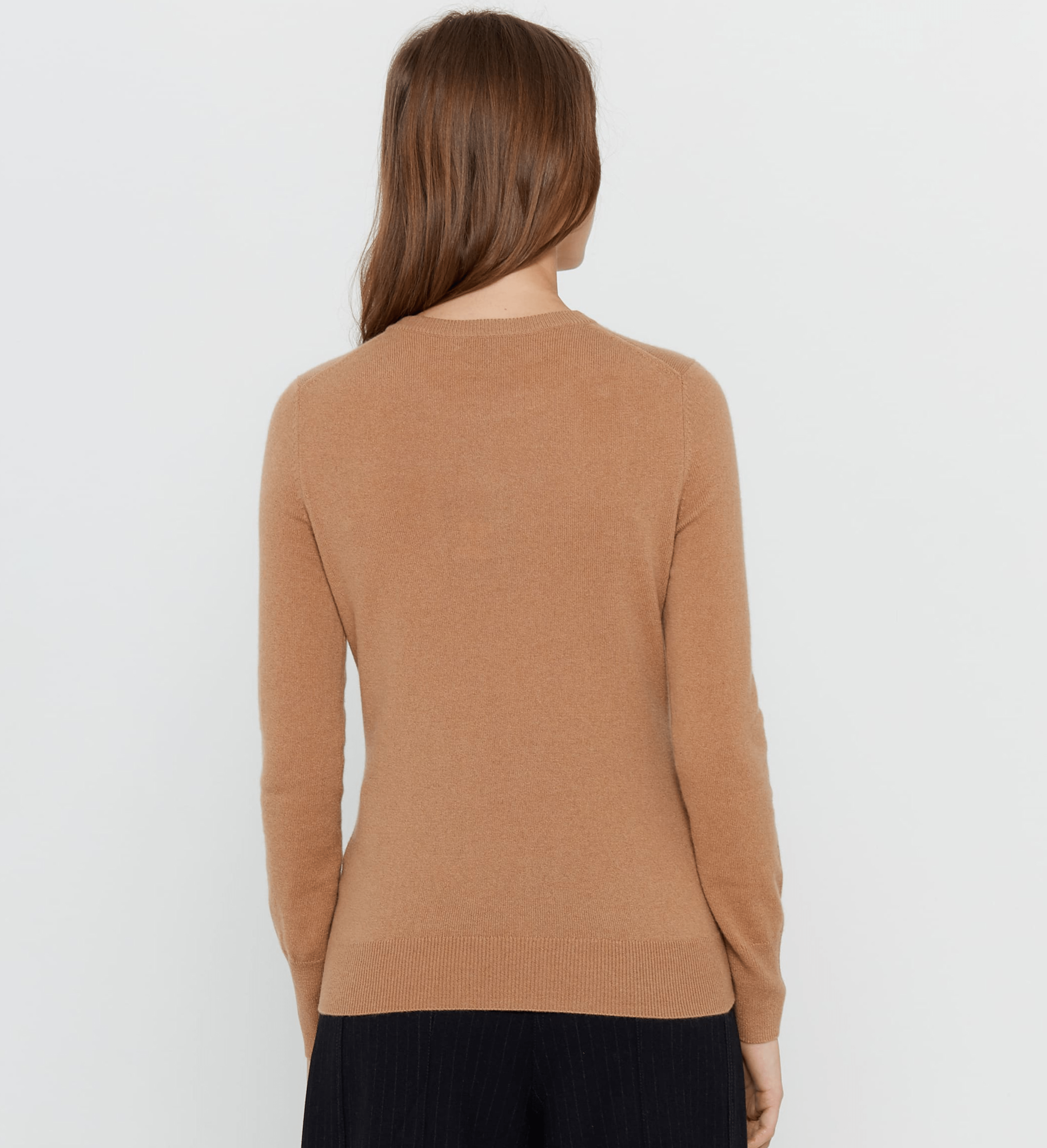 The Women’s Basic Crewneck Cashmere Sweater