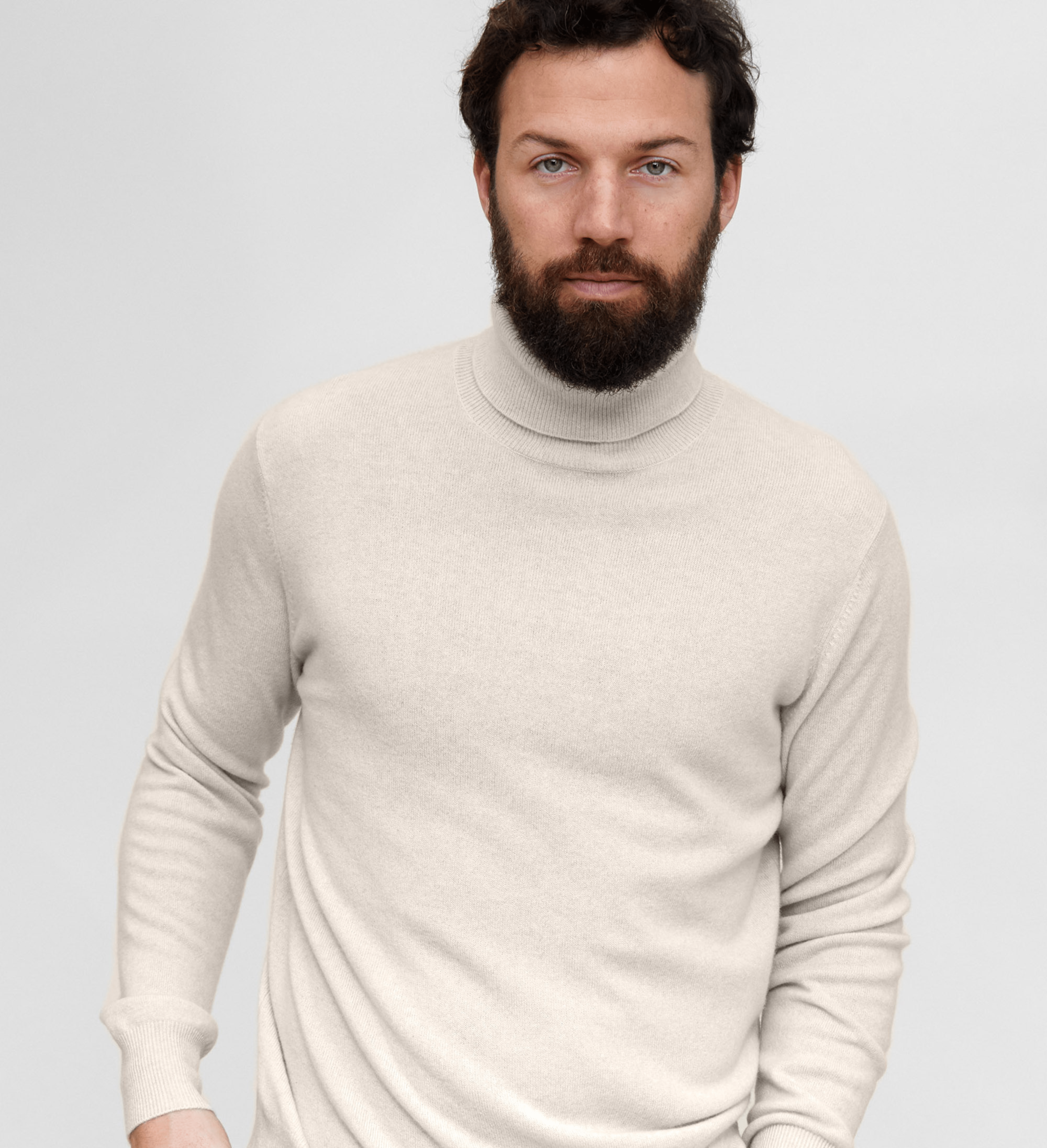 The Cashmere Turtleneck Basic Sweater