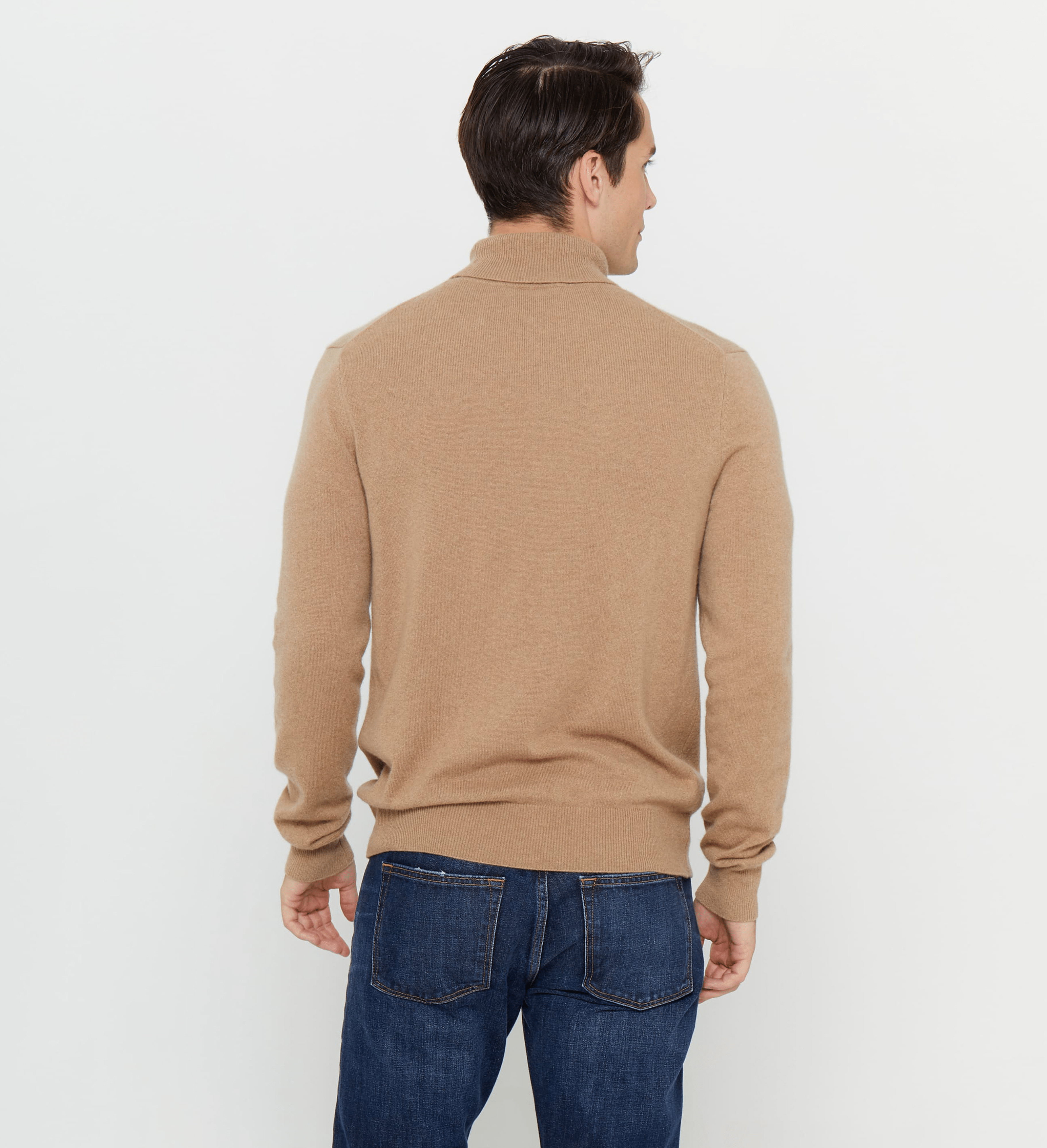 The Cashmere Turtleneck Basic Sweater