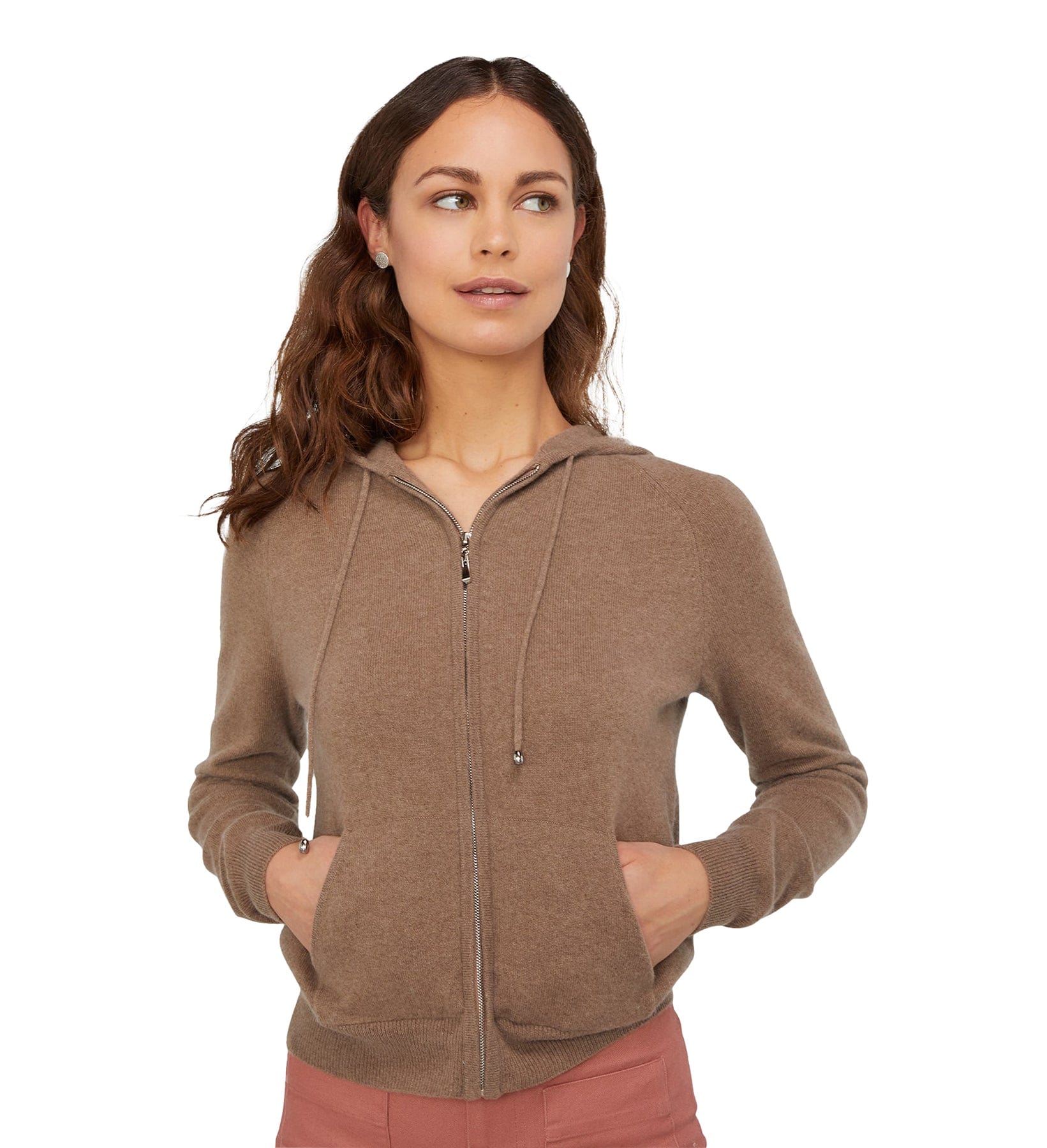 The Full Zip Cashmere Hoodie