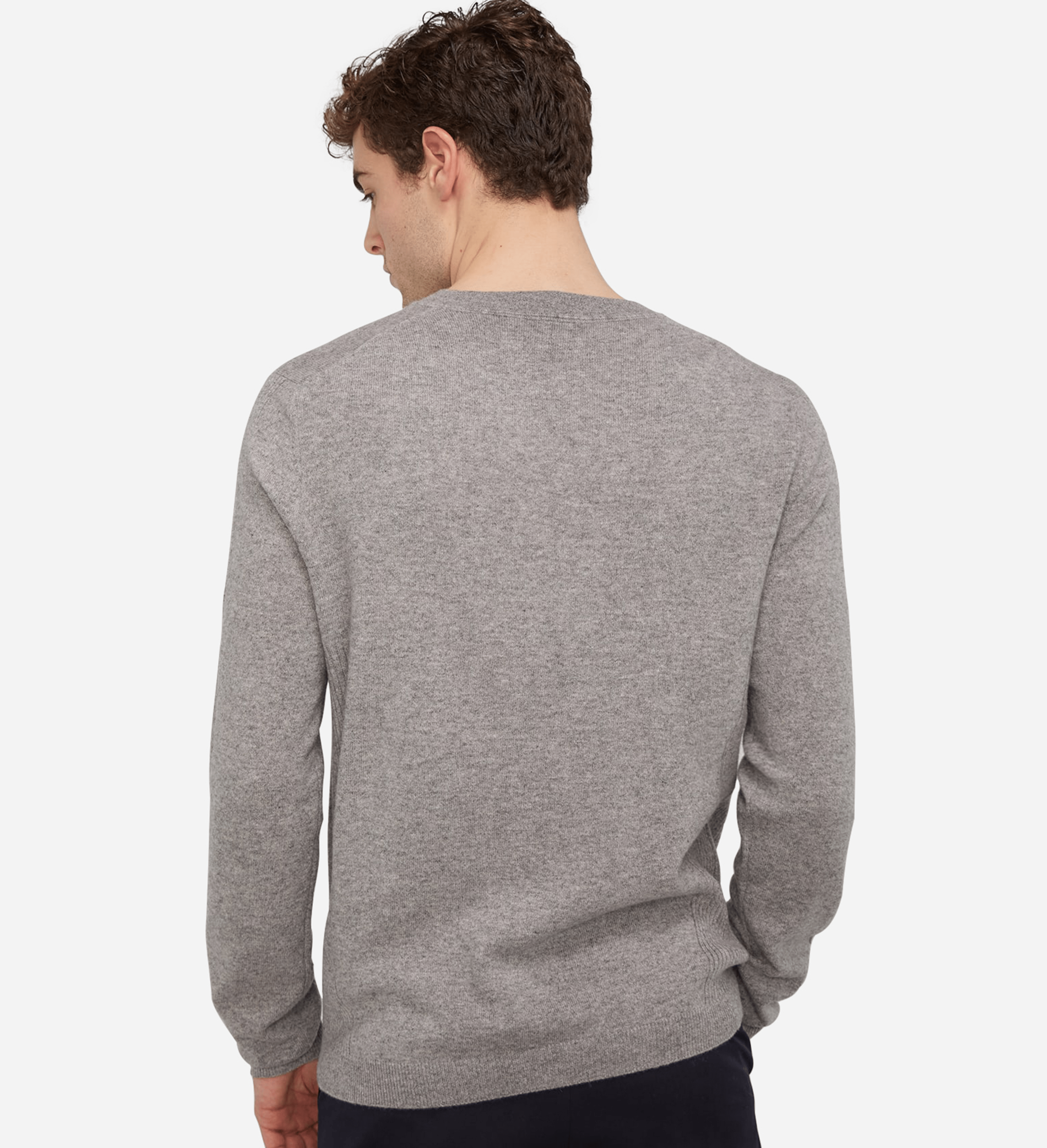 The Textured Cashmere Crewneck Sweater