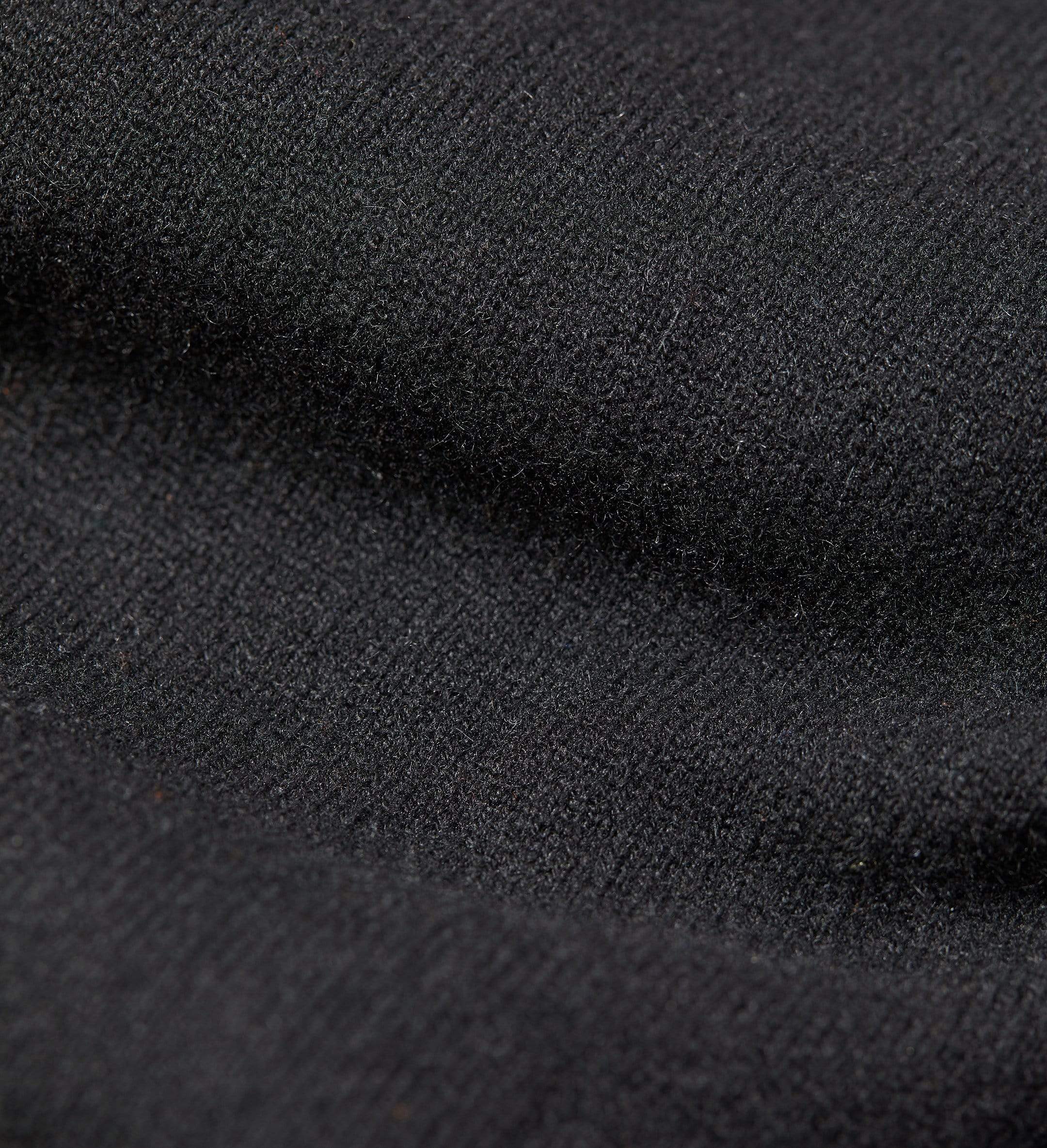 The Mock-Neck Quarter Zip Cashmere Polo Sweater