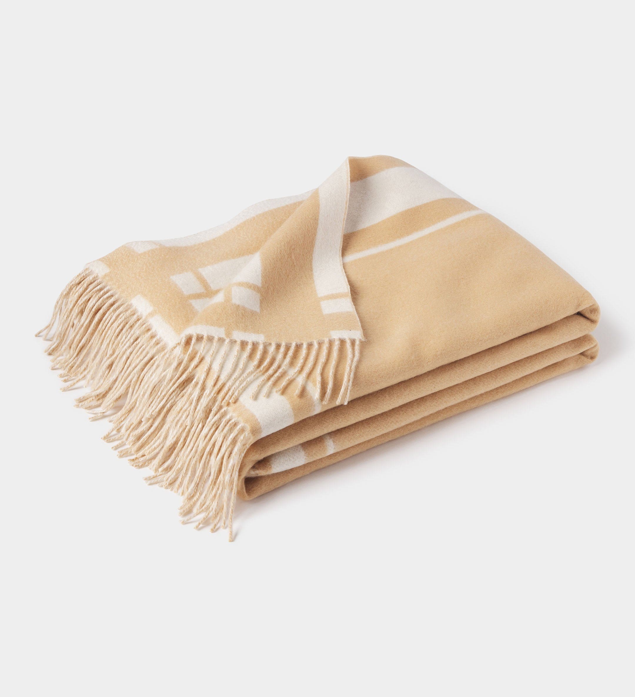The Wool Cashmere Double-Sided Home Throw