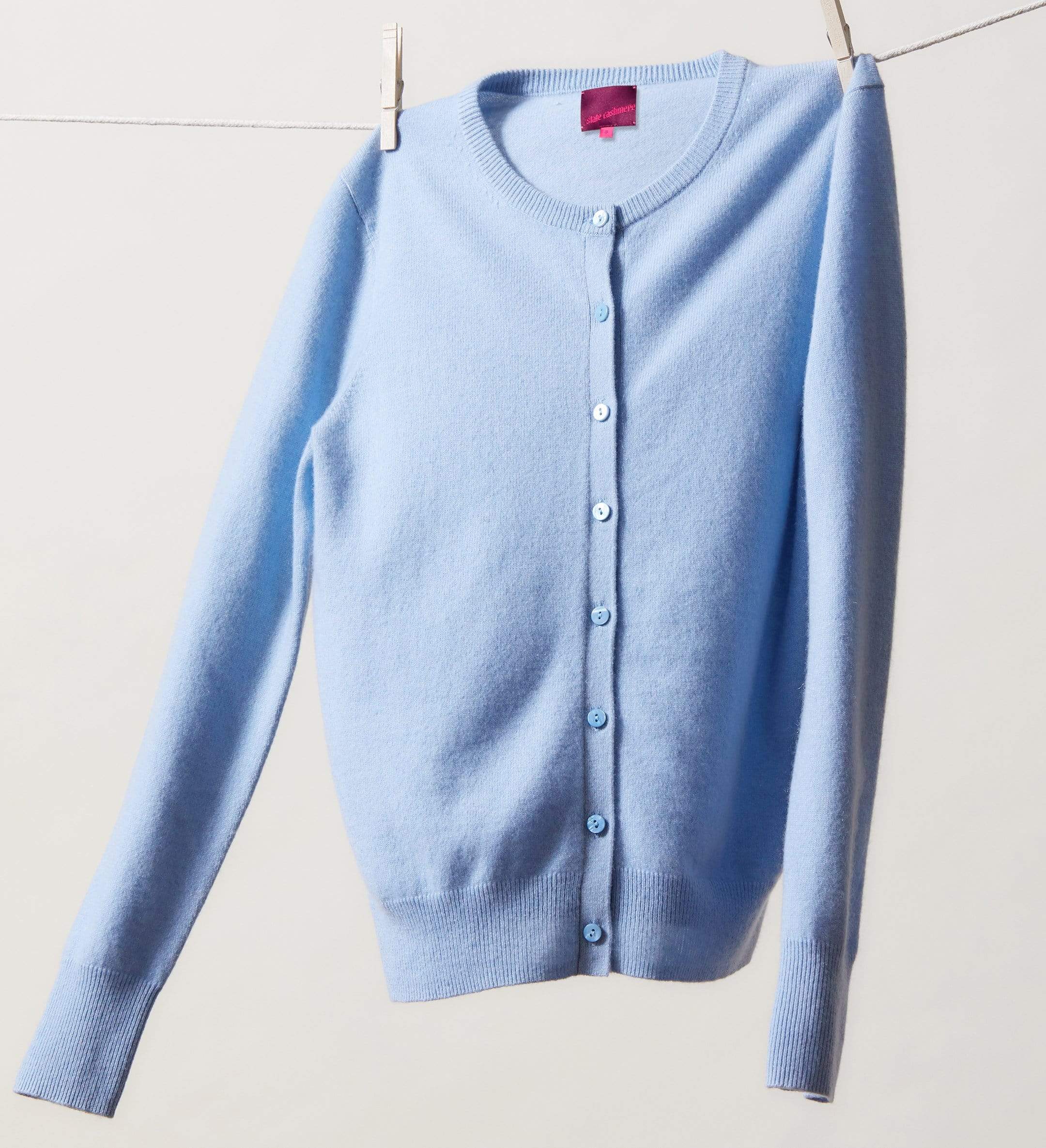 The Crewneck Button-Down Cashmere Cardigan