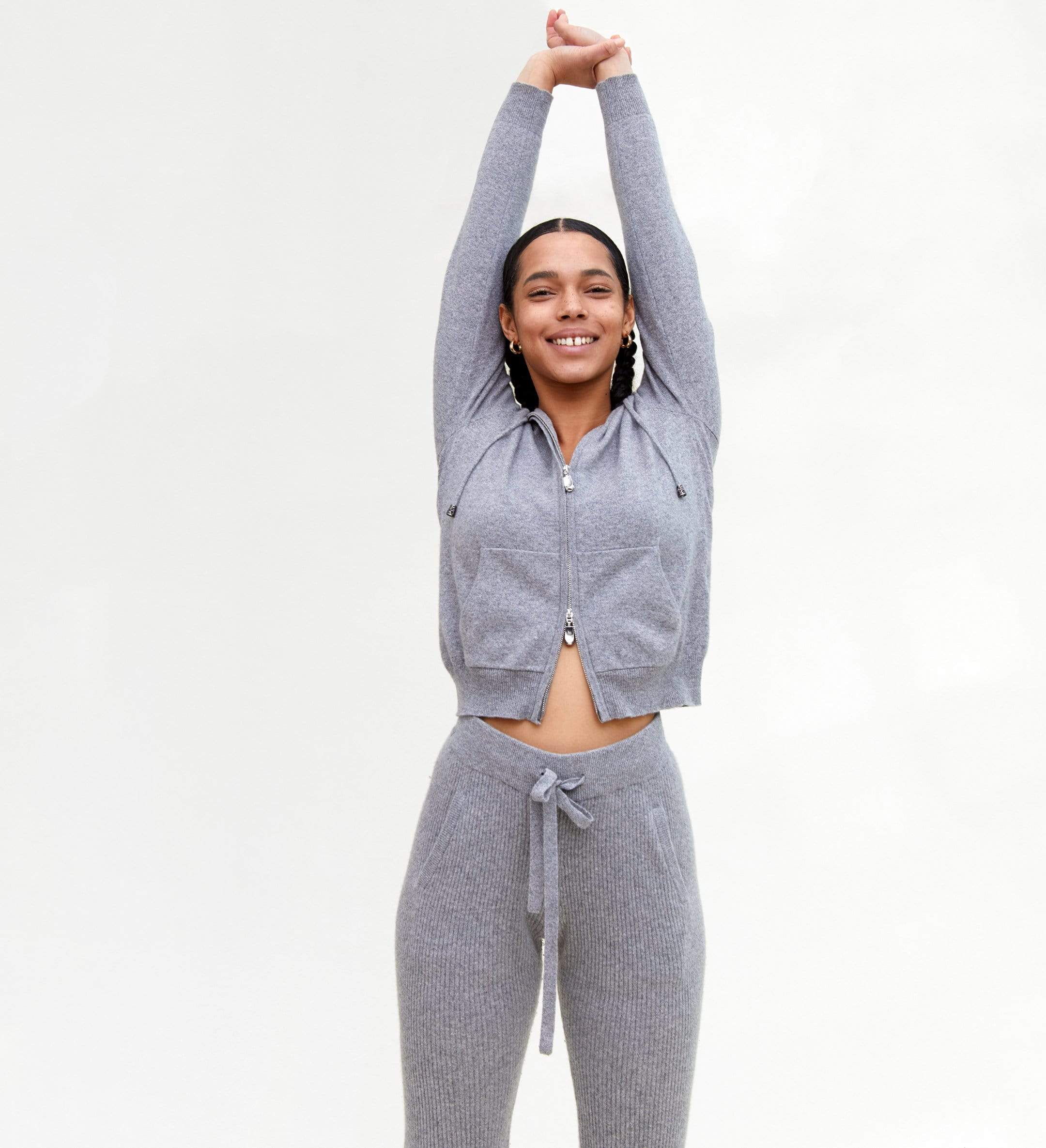 The Ribbed Cashmere Pants