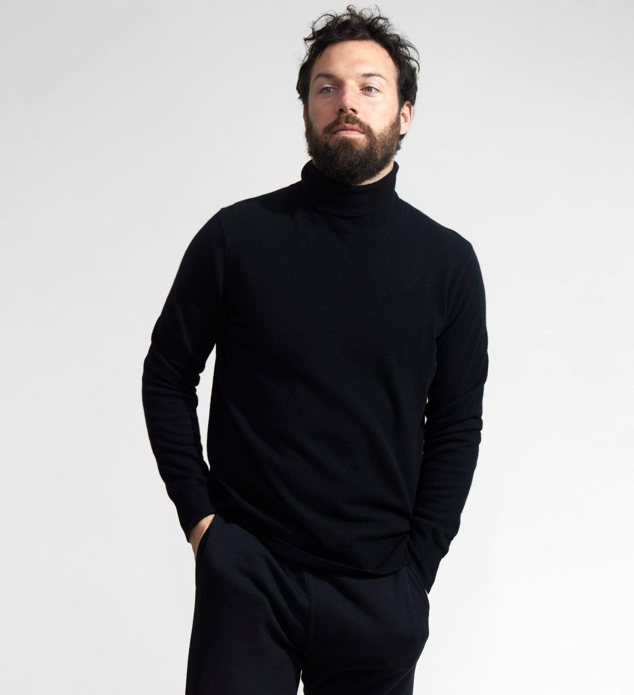 The Cashmere Turtleneck Basic Sweater