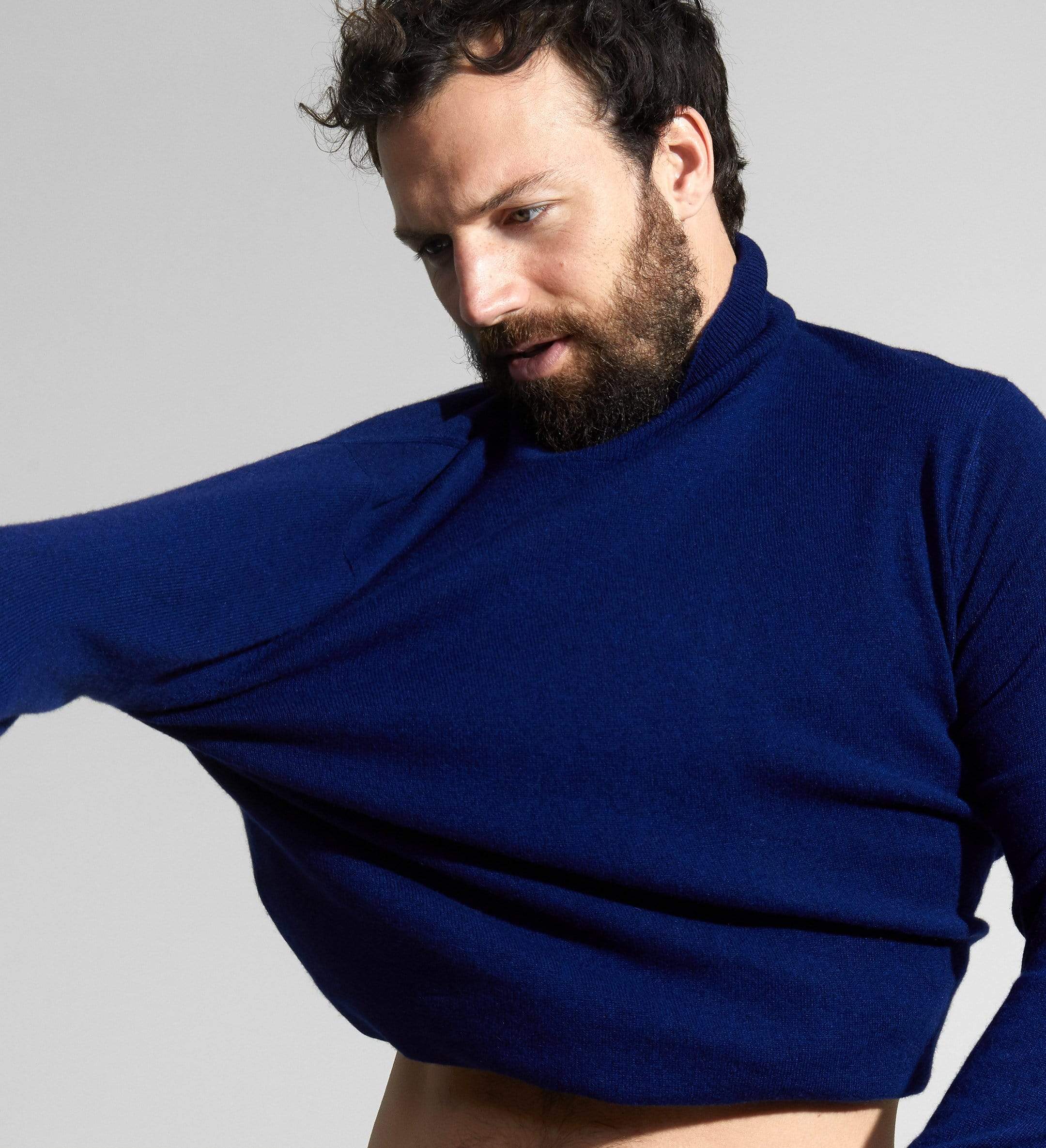 The Cashmere Turtleneck Basic Sweater