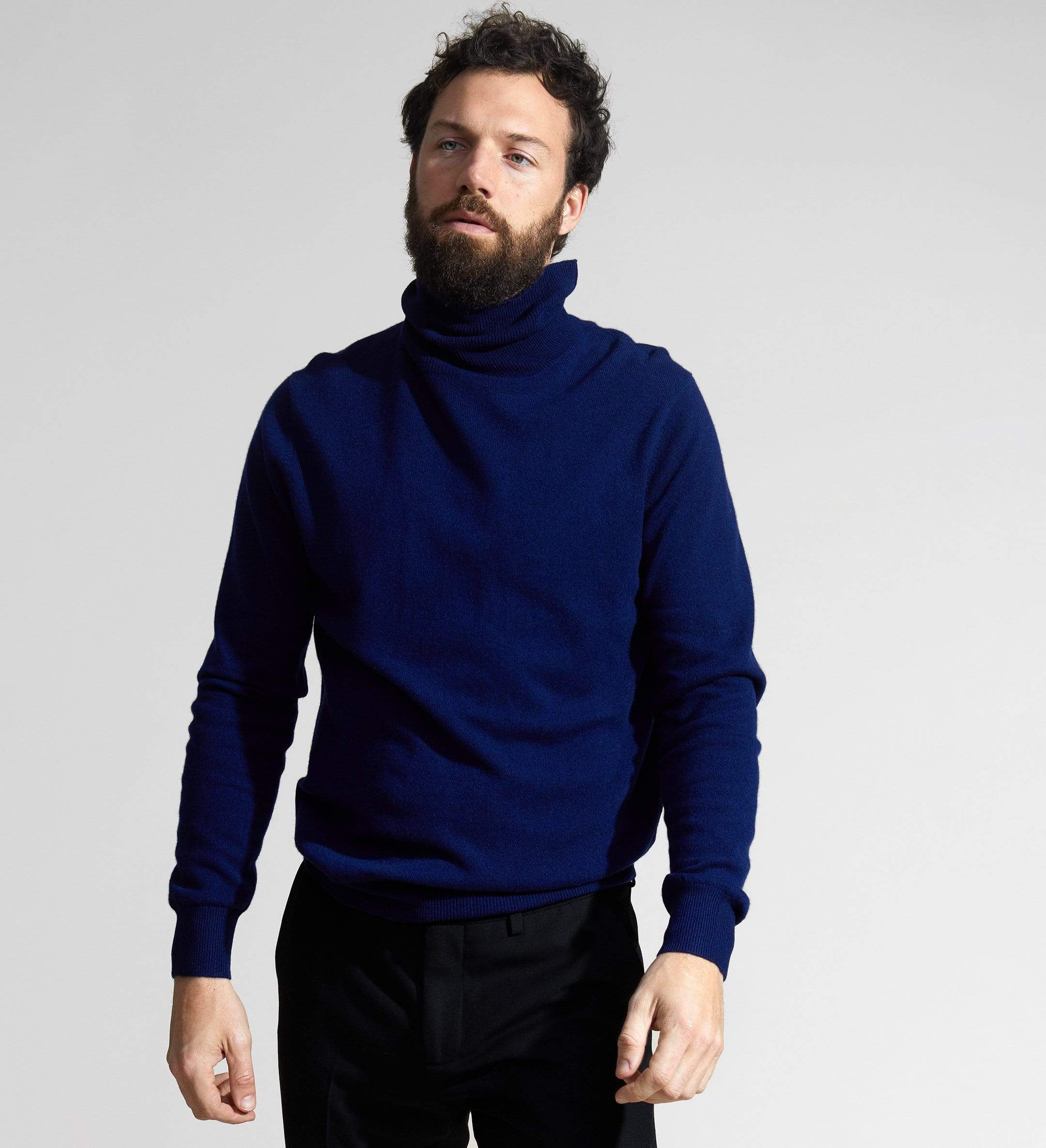 The Cashmere Turtleneck Basic Sweater