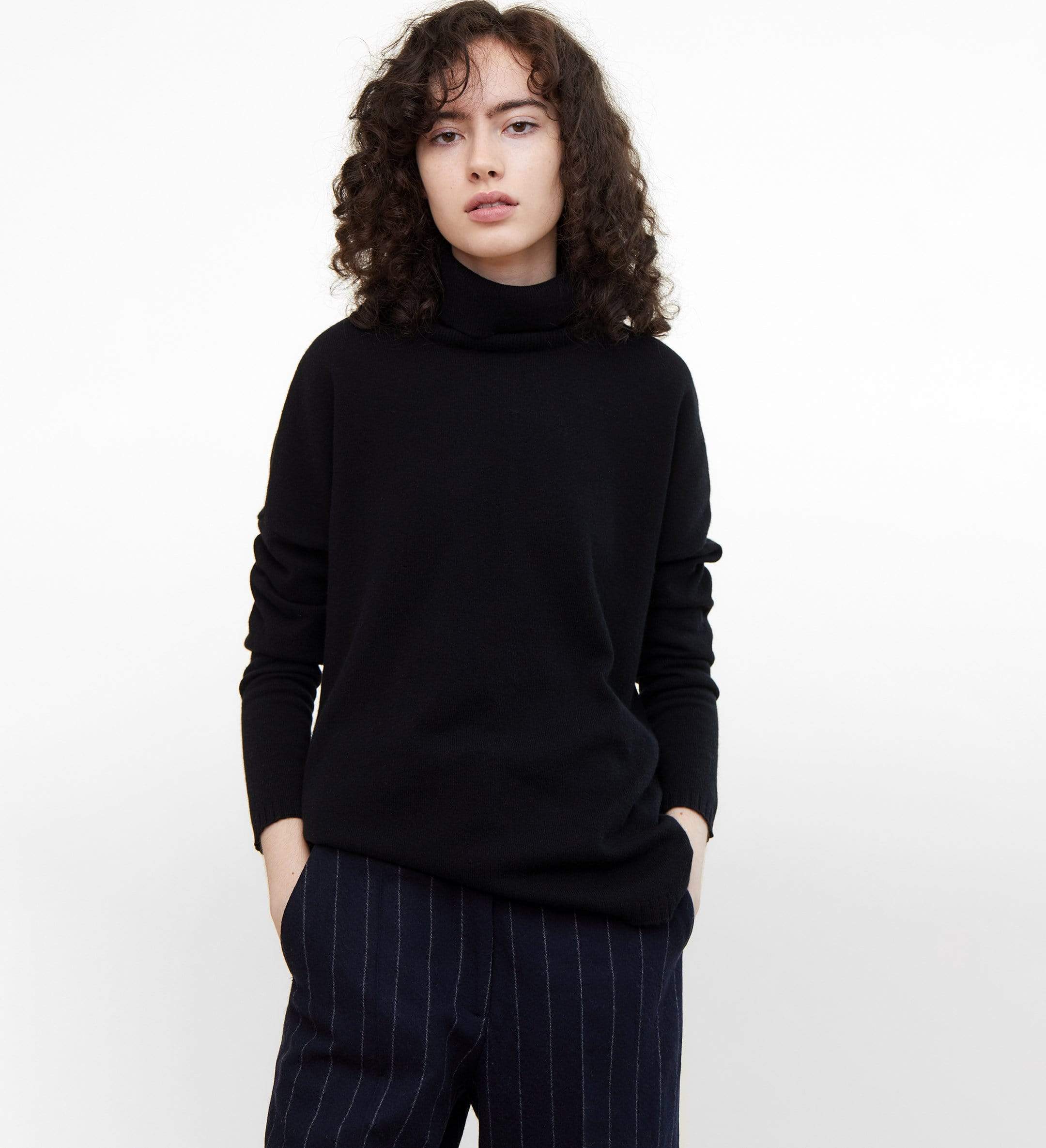 The Oversized Cashmere Turtleneck Sweater
