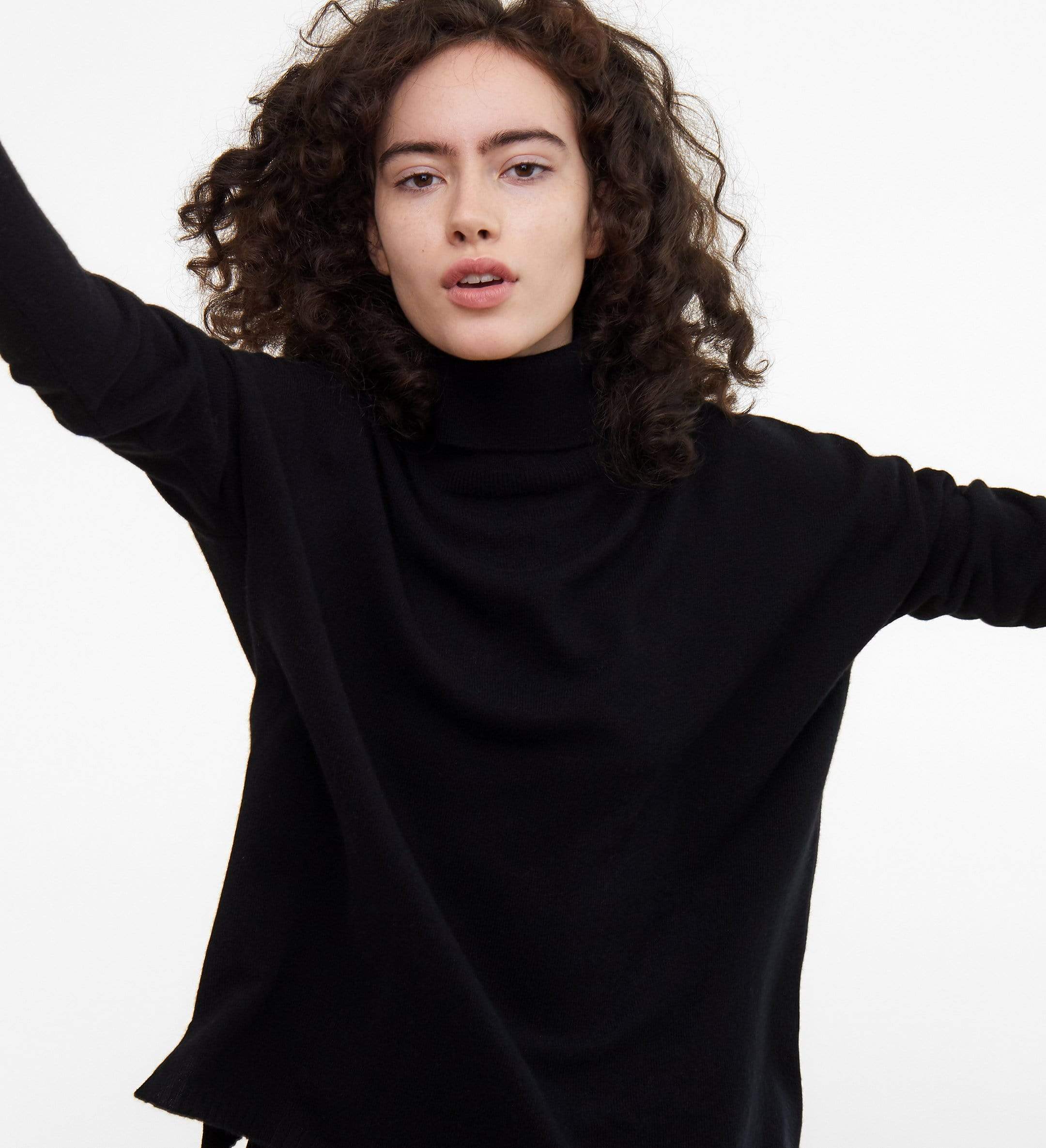 The Oversized Cashmere Turtleneck Sweater