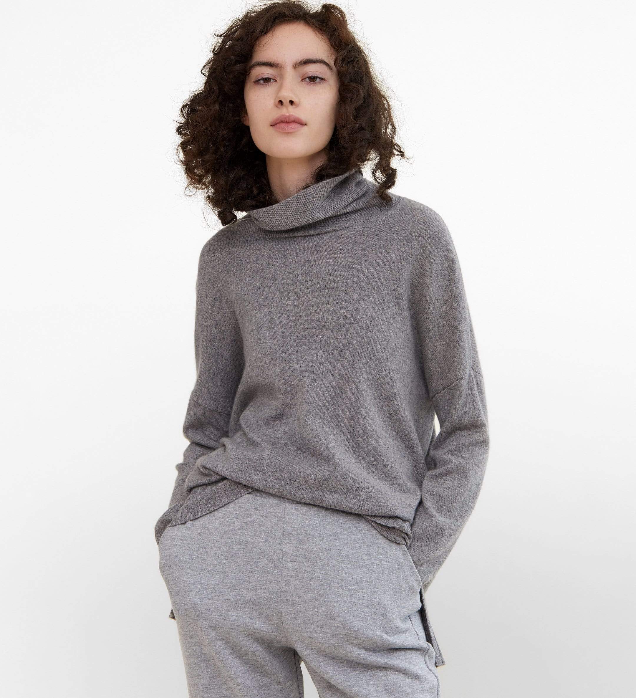 The Oversized Cashmere Turtleneck Sweater